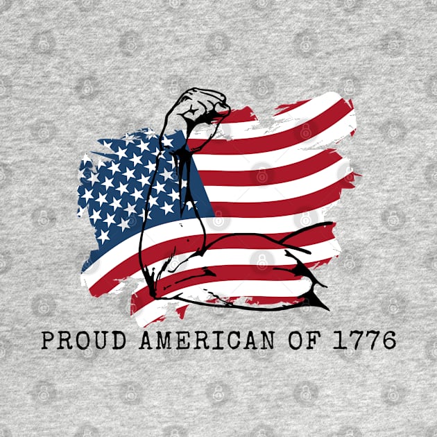 PROUD AMERICAN OF 1776 by Kachanan@BoonyaShop